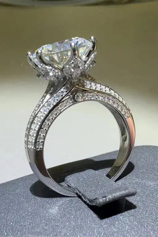 5 Carat Moissanite 925 Sterling Silver Ring