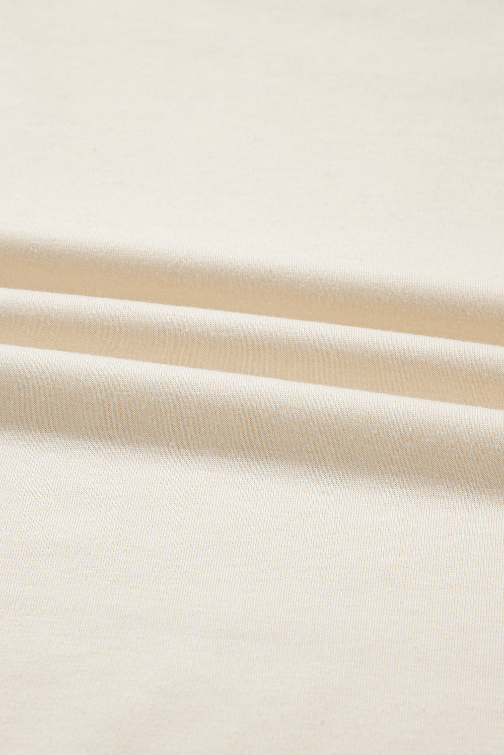 Beige Plus Size Plaid Patchwork Sleeve Pullover Top