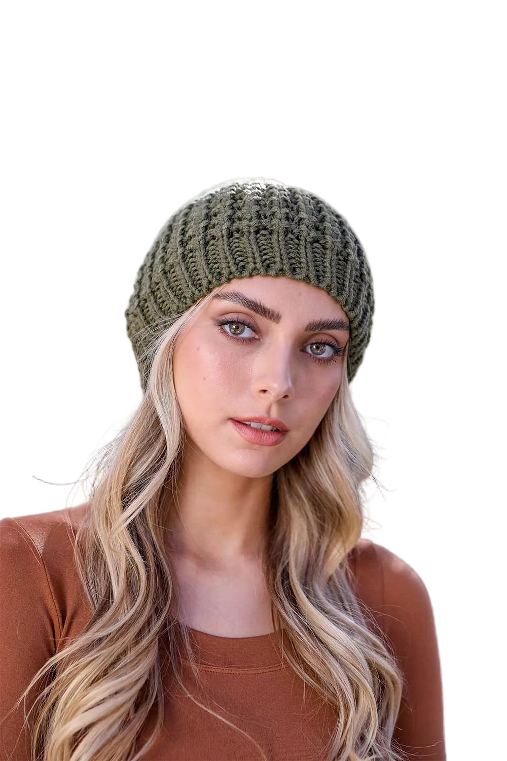 Cute Textured Pom Beanie