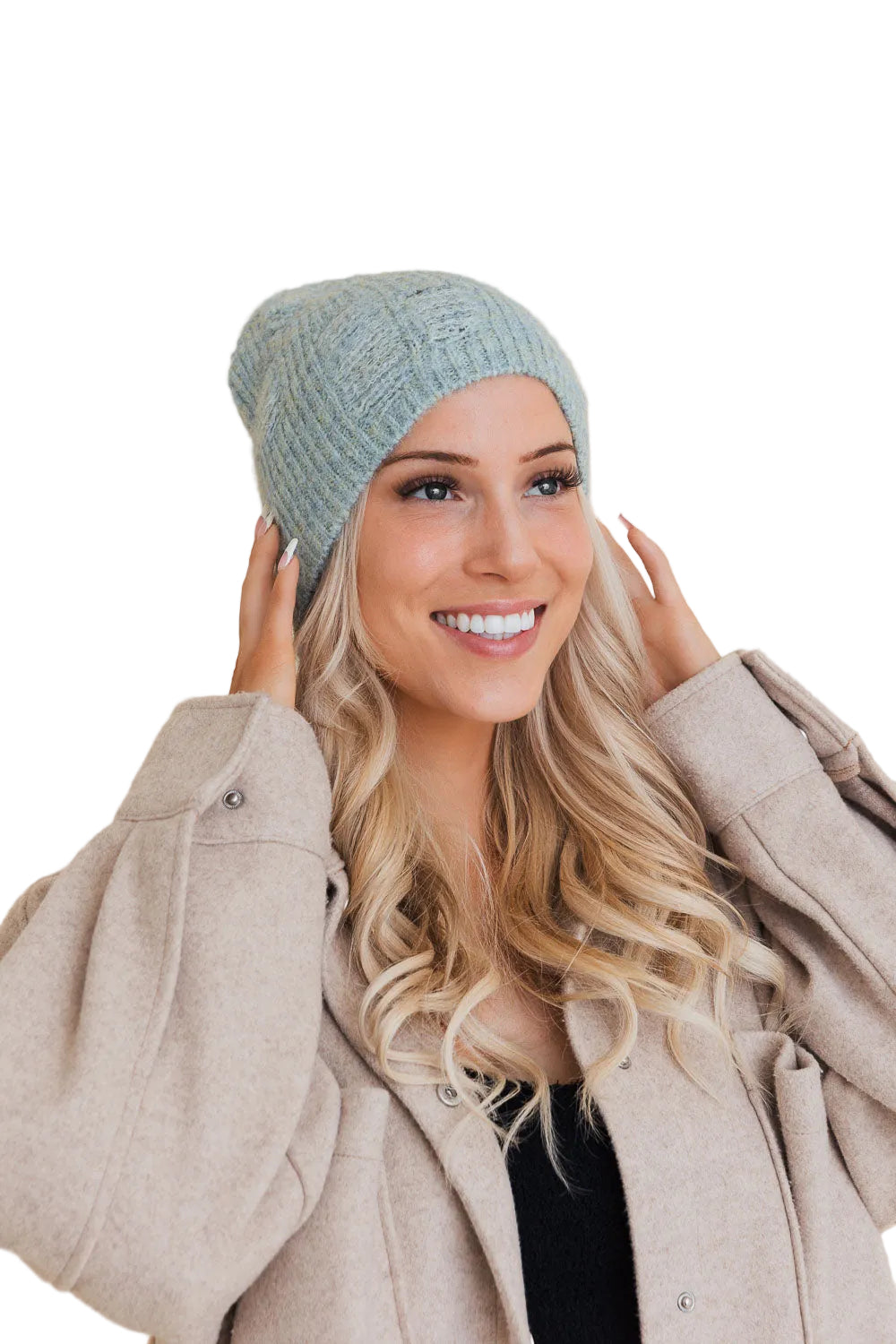 Rugged Edge Distressed Knit Beanie