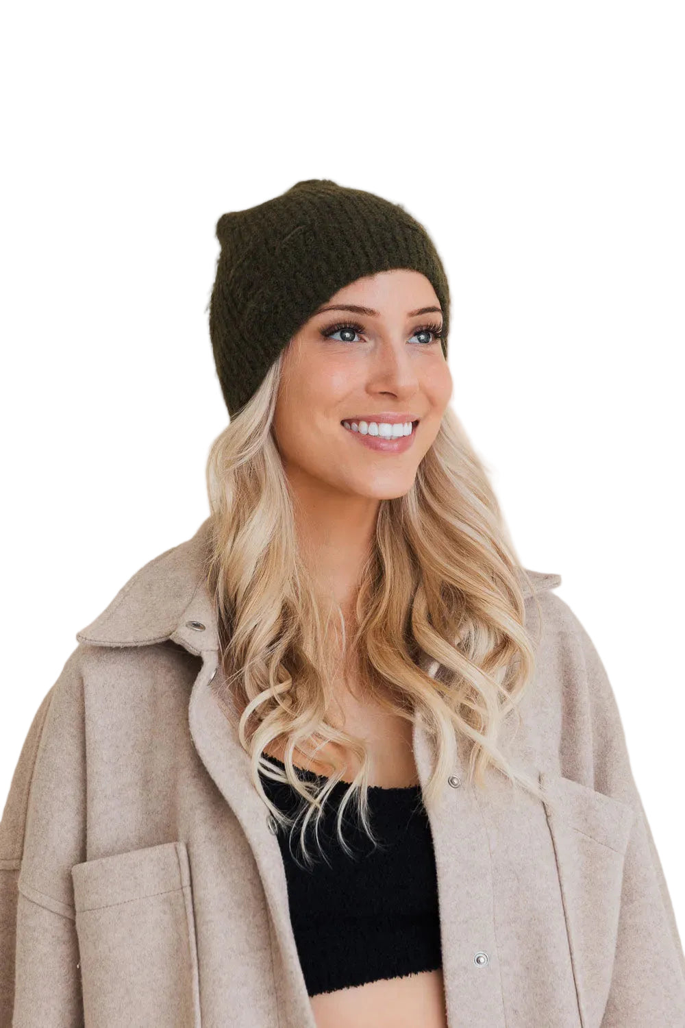 Rugged Edge Distressed Knit Beanie