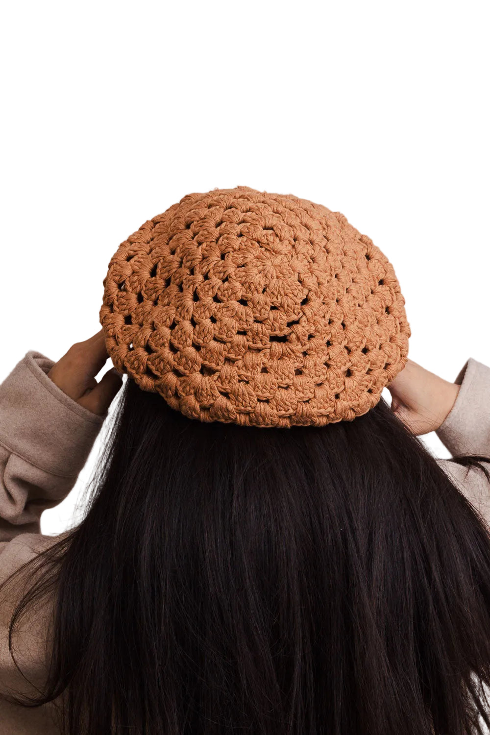 Darling Crochet Knitted Beret