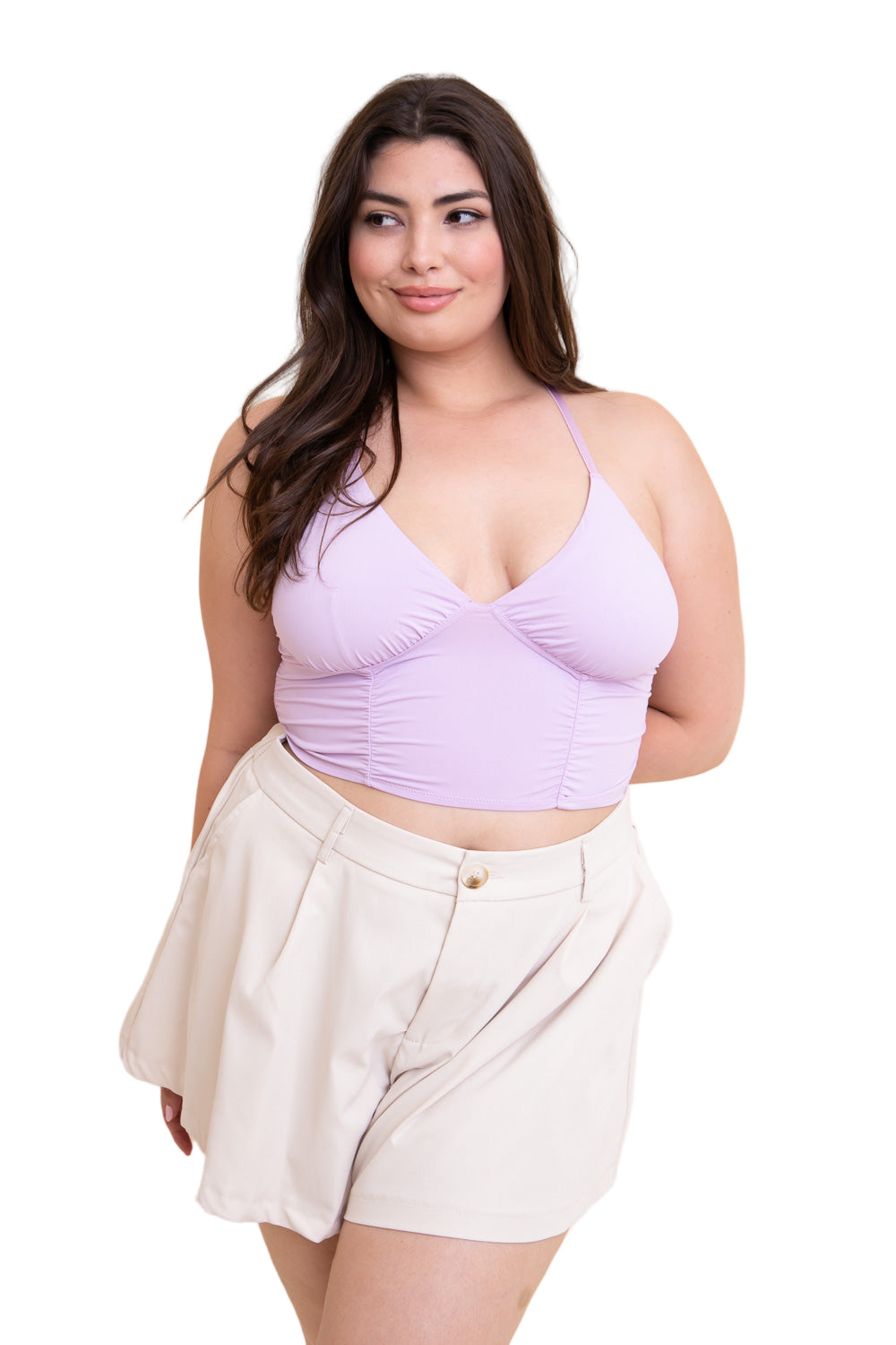 Ruched Bralette Plus