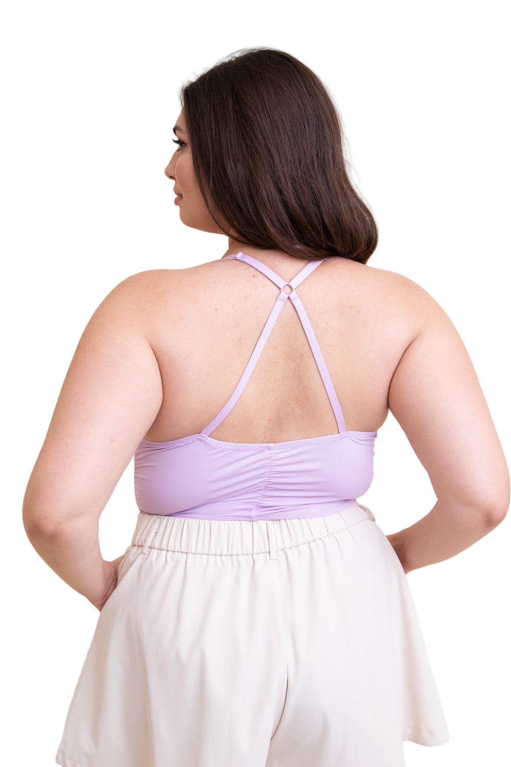 Ruched Bralette Plus