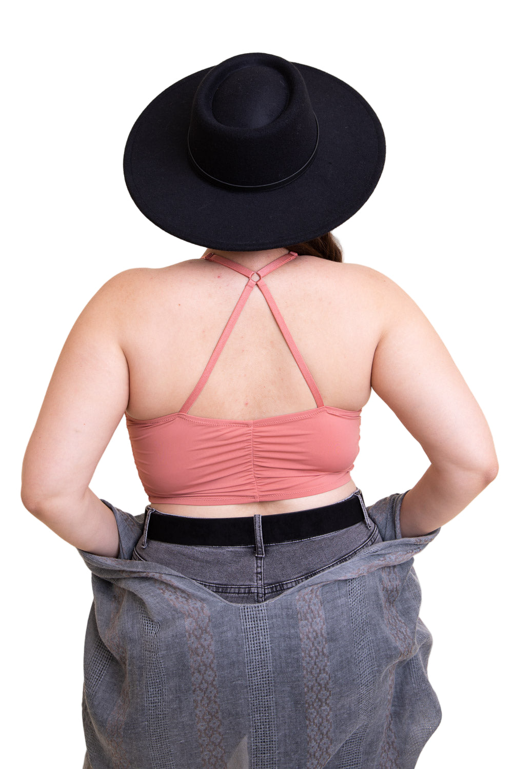 Ruched Bralette Plus