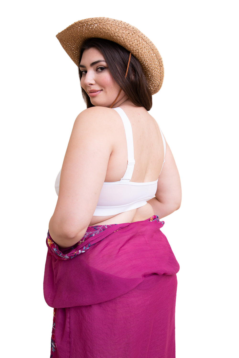 Cross Front Bralette Plus Size