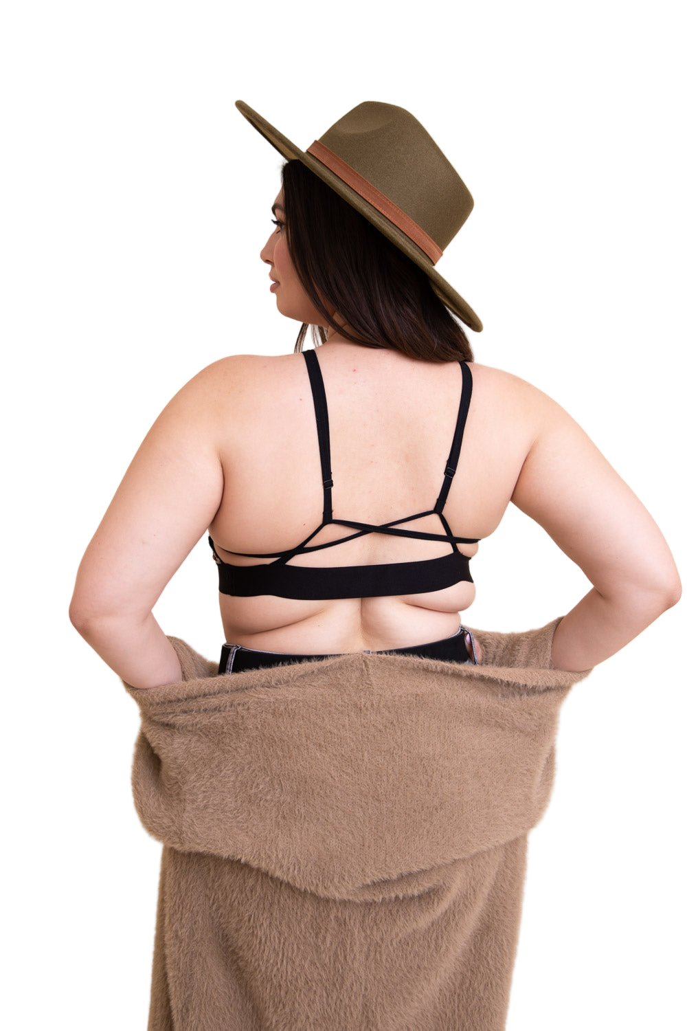 Curvy Adanna Leopard Bralette