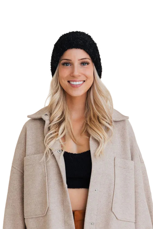 Fuzzy Fluff Toast Beanie