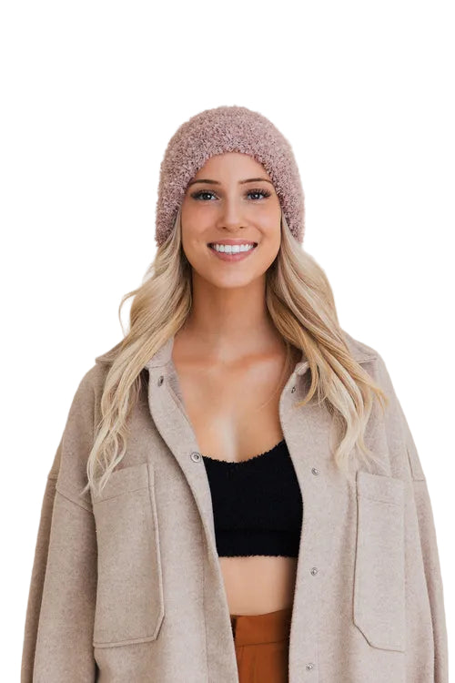 Fuzzy Fluff Toast Beanie