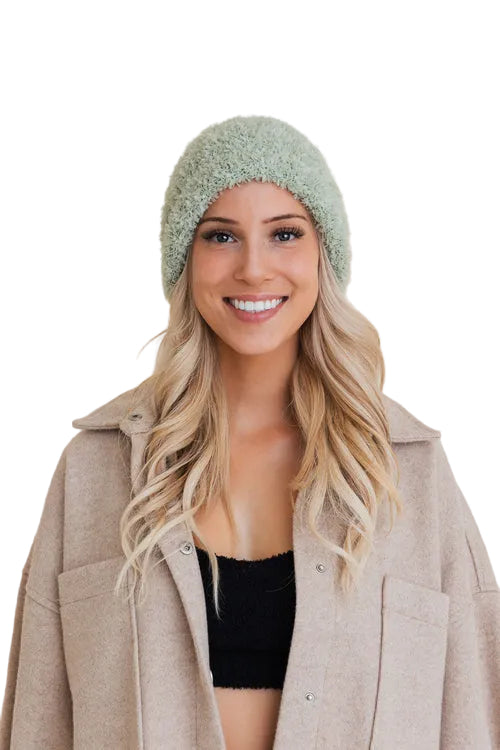 Fuzzy Fluff Toast Beanie