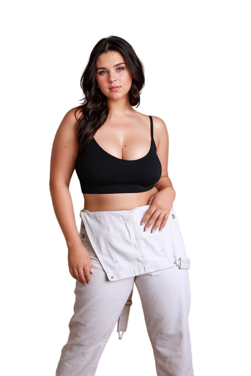 Low Back Seamless Bralette Plus