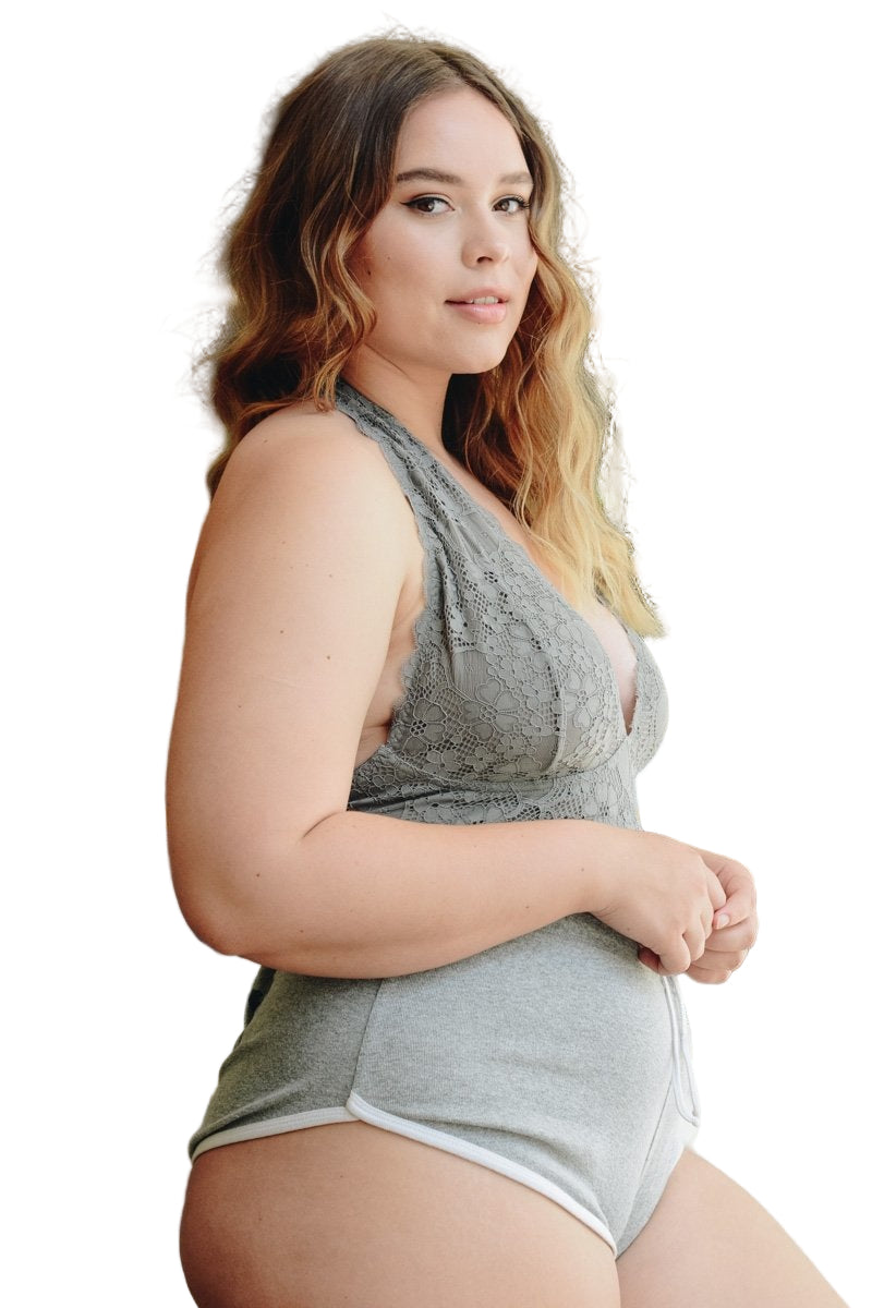 Plus Halter Top Bralette