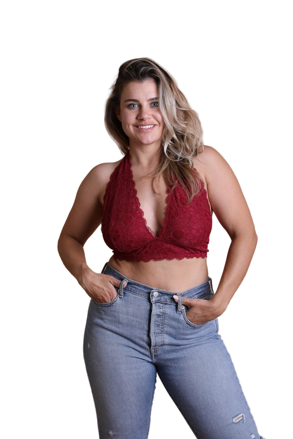 Plus Halter Top Bralette