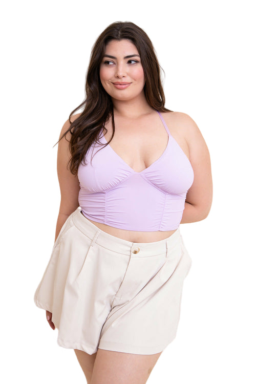 Ruched Bralette Plus